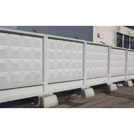 Панель заборная П6В-1. 3980 х 2910 Промышленные бетонные заборы