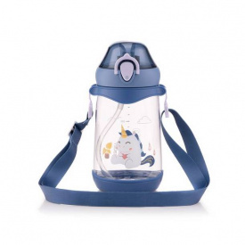 Пляшка для води пластикова дитяча 500 мл Ardesto Unicorn AR2250PU