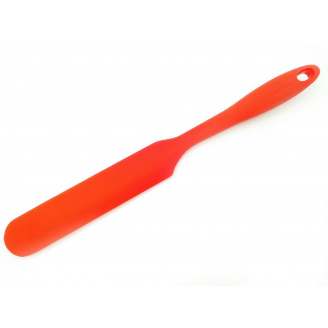 Силіконовий шпатель кондитерський SNS 33 х 3,5 см червоний