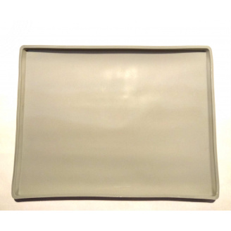 Силіконовий килимок деко A-PLUS 37 х 29 х 1 см сірий для рулету