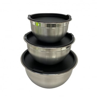 Набор мисок из нержавеющей стали 3 шт 26/22/18 см Maestro MR-1688