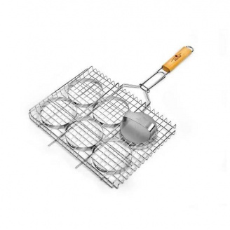 Решетка-гриль для гамбургеров из нержавеющей стали Stenson MH-4889