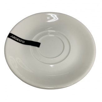Блюдце порцелянове 15 см Ardesto Imola AR3535I