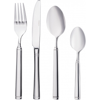 Набір столових приладів Ardesto Black Mars Bordeaux 24 предметів (AR0724BS)