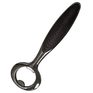 Відкривалка для пляшок 14.5 см із цинкового сплаву з TPR-вставкою на ручці Kamille KM-5085