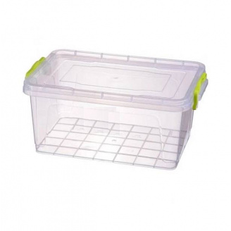 Контейнер харчовий пластиковий 375*255*166 мм 9,5л Ал-Пластик Lux №7