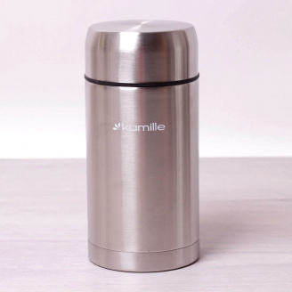 Термос пищевой Kamille 1000 мл из нержавеющей стали КМ-2062