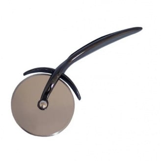 Нож для пиццы Kamille 17.5 х 6.8 х 2 см из цинкового сплава с TPR-вставкой на ручке КМ-5084