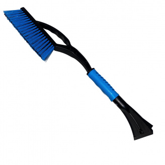 Щітка зі скребком автомобільна для снігу та льоду 57,5 ​​см Ucsan Plastik 2310 блакитний