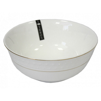 Салатник фарфоровий 18 см круглий Interos 