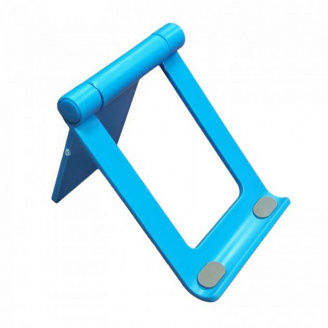 Тримач для телефону пластиковий Stenson 7008 блакитний 7х9,6 см