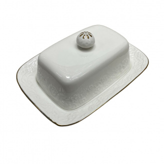 Маслянка порцелянова 18,5х13,5х8,5 см S&T 2255