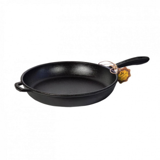 Сковорода чавунна лита 22х4 см Maysternya Т2012