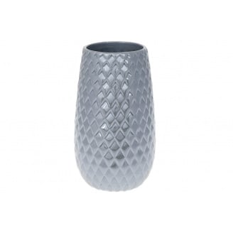 Ваза керамічна 20 см сірий перламутр BonaDi 733-359