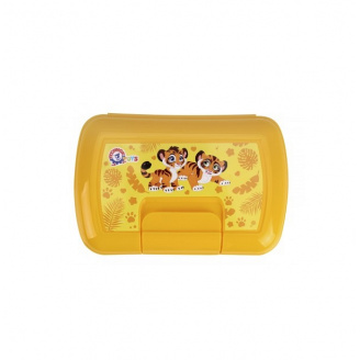 Ланч бокс пластиковий TechnoK помаранчевий 9086