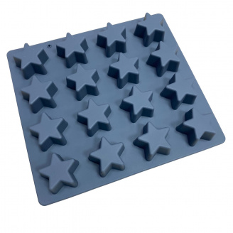 Форма силіконова для льоду та шоколаду Зірки Maestro MR-1058