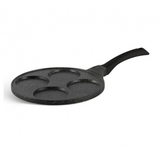 Cковорода з мармуровим антипригарним покриттям Edenberg EB-7513 для оладок та панкейків 27 см