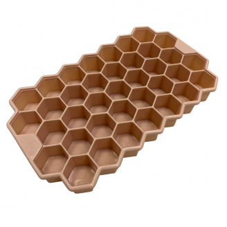 Форма силіконова Соти 20,6х12х2,3 см Stenson MH-3017 персиковий