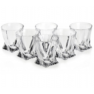 Набор стаканов Quadro 6 шт 340 мл Yujing Glassware 2772/3701