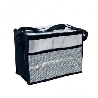 Термосумка Easy Gifts 36х25х29 см сріблясто-чорний Stenson R28798