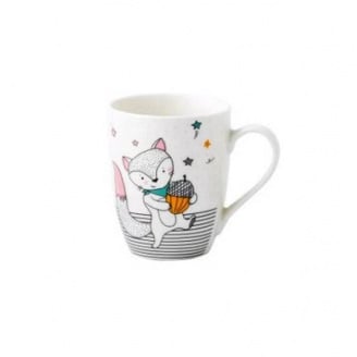 Кухоль порцеляновий 340 мл Симпатики 