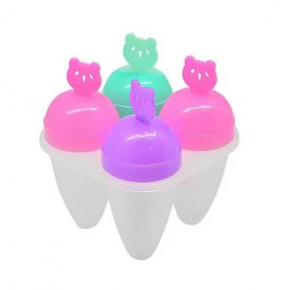 Форми для морозива пластикові 4 шт Stenson C39821