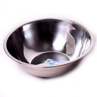 Миска Kamille 4375 d-24 см, из нержавеющей стали