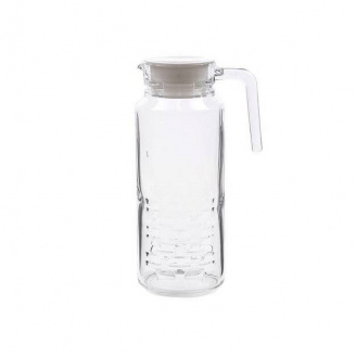 Глек скляний з кришкою 1,3 л Luminarc Cheqs Fridge Q3654