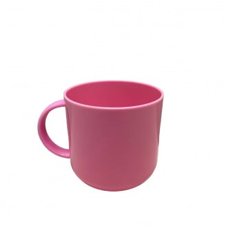 Чашка пластиковая 8,3х8,5 см Полимербыт ПБ-154 розовый