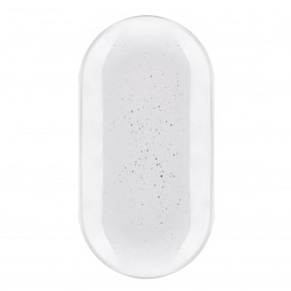 Блюдо овальне керамічне 25 * 13 см Ardesto Bagheria Bright White AR2925WGP