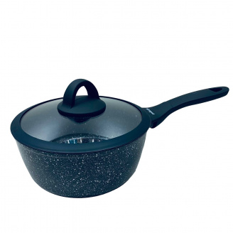 Ковш алюминиевый со стеклянной крышкой 16 см 1,2 л Ringel Zira RG-41006-16