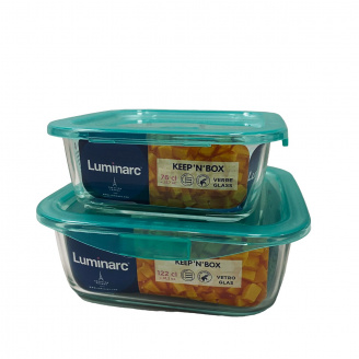 Набір контейнерів 760 мл/1220 мл Luminarc Keep'n Box