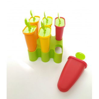 Форма для мороженного с подставкой Алеана разноцветная 168030