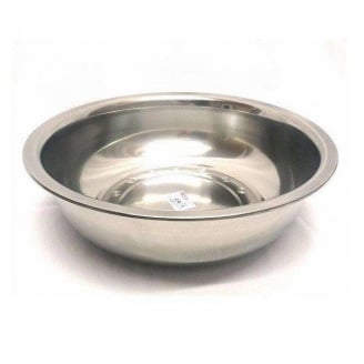 Миска з нержавіючої сталі стовщені стінки 34 см 6000 мл Kamille KM-4387