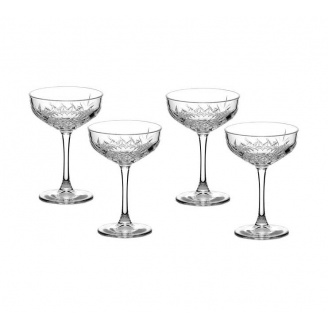 Набір келихів для шампанського, мартіні, коктелі 4 шт 255 мл Pasabahce Timeless 440236