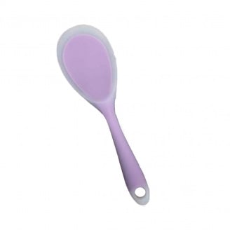 Силиконовая ложка для мультиварки 22,5*7*2 см Stenson MH-3872 фиолетовая