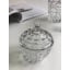 Цукорниця з кришкою скляна Diamond Olens 102-014 Стрий