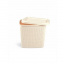 Корзина для порошку 10 л 28,5*21*26,5 см Uscan Plastik M-086 Бежевий Ворожба