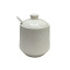 Сахарница керамическая с ложкой h-11 см Maestro MR-20002-09 White Ровно