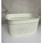 Корзина без крышки Ucsan 33*24*16,5 см 9 л М-164 белая Черновцы