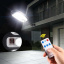 Уличный фонарь-прожектор на солнечной батарее с пультом Solar Senson Light HB-8188A/8889 Киев