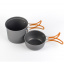 Набір туристичного посуду A-PLUS Cooking Set DS-101/6017 Вишневе