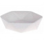 Салатник фарфоровый "Ромб" 20,5*19,5*5,5 см Stenson MC3560-8 White Полтава