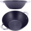 Казан чугунный с антипригарным мраморным покрытием Kamille Wok KM-4815 Киев