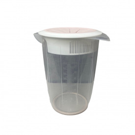 Емкость для смешивания с пластиковой крышкой 1 л Akay Plastik AK567