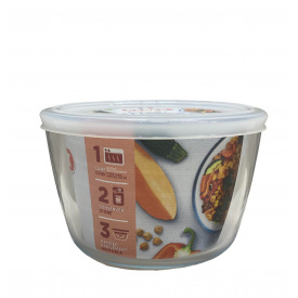 Контейнер стеклянный с крышкой 1,1 л Pyrex Cook&Freez 154P001