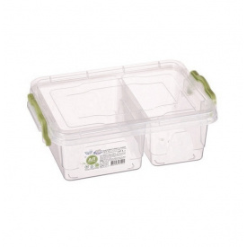 Контейнер харчовий AL-PLASTIK Twin 0,5 л 16,2х11,2х6,4 см АЛ 18