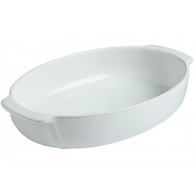 Форма овальная для выпекания Pyrex Signature 30х20 см Белая (SG30OR1)