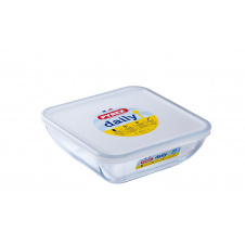 Форма с крышкой Pyrex Daily 20х20 см 2.0 л Прозрачный (6622487)