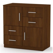 Комод-2+4 Компаніт дсп горіх